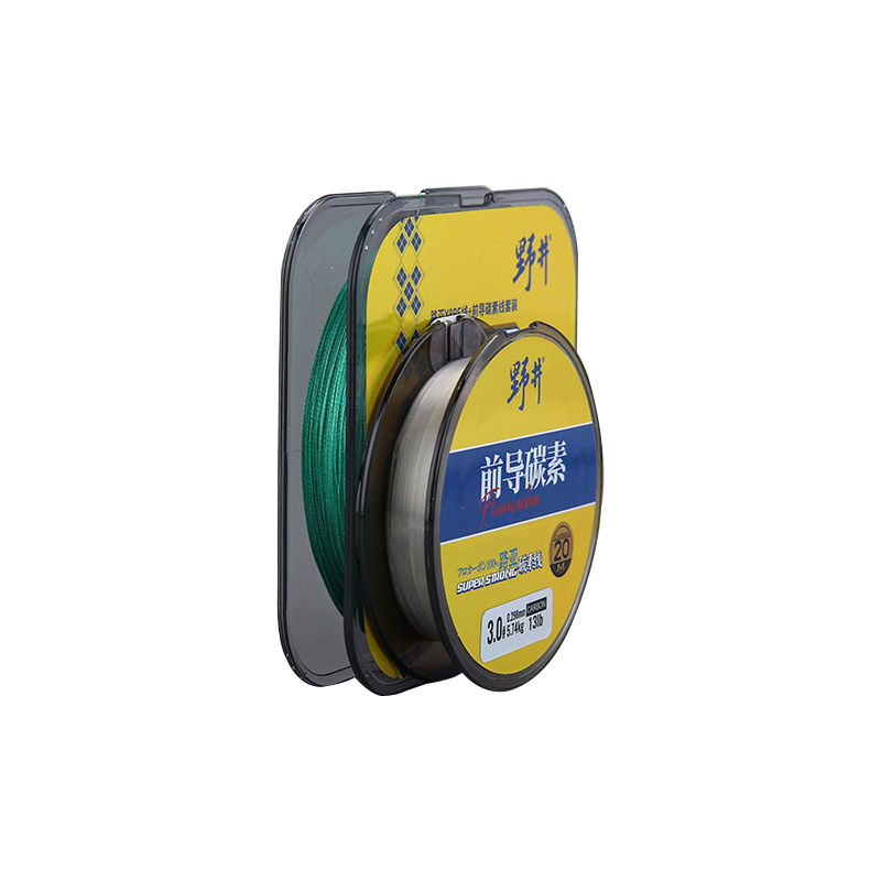 Wild well PE line luya X8 ocho tejidos fluorescente verde línea de pesca 150m línea principal sublínea de alta resistencia línea de pesca de mar al por mayor