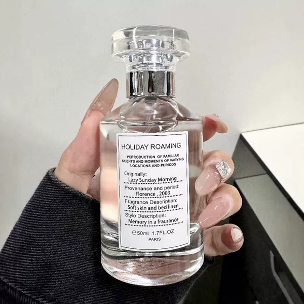 Holiday Roaming Lazy Weekend Perfume Women's Long-Lasting Light Fragrance Niche Student Perfume Factory Wholesale