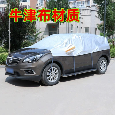 Car clothing | Sunshade Cover Cloth - half-cover-thickened-oxford-style-half-cover-suitable-for-suv-and-off-road-vehicles