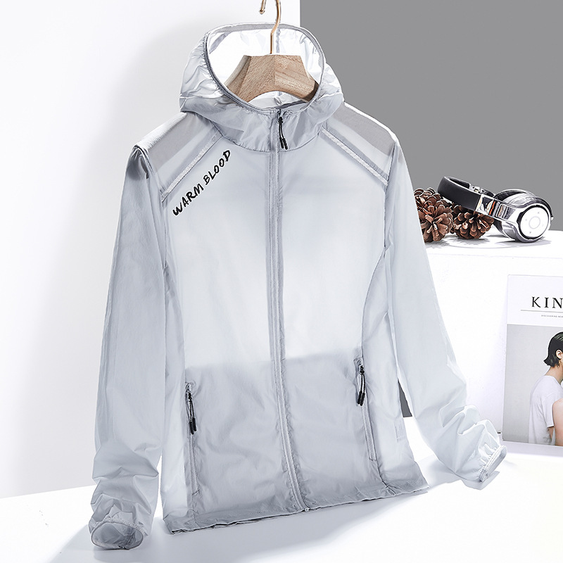 Verano hombre y mujer al aire libre transpirable bicicleta ropa de protección solar de mangas largas conducir ropa de protección solar de la piel