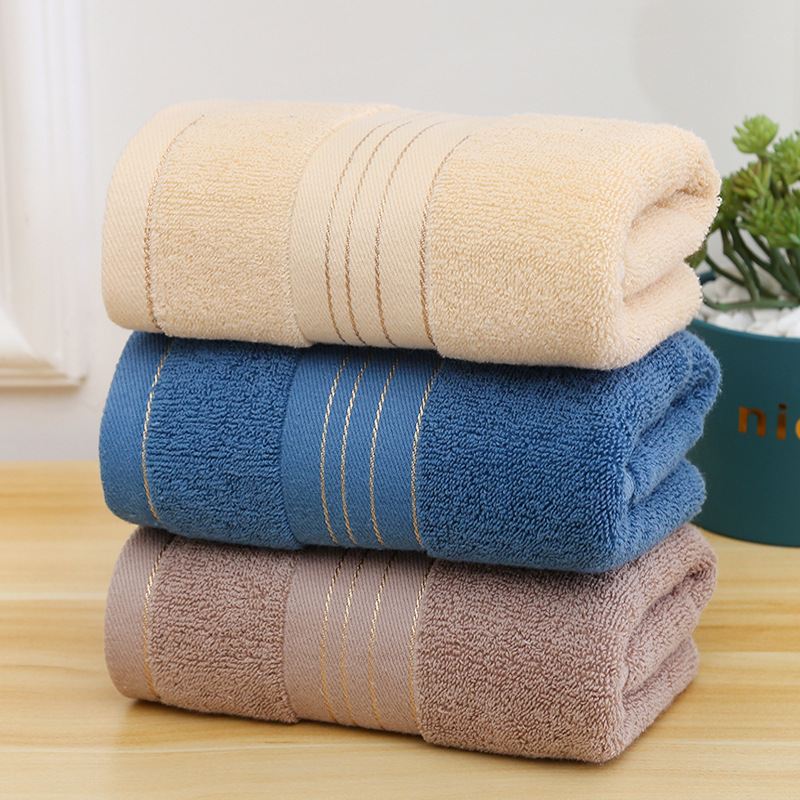 Gaoyang cotton gold silk towel dark soft absorbent adult couple face towel supermarket gift wholesale cotton towel Gaoyang cotton gold silk towel dark soft absorbent adult couple face towel supermarket gift wholesale cotton towel
