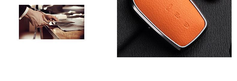 Suitable for 24 Toyota Avalon Key Covers, High-End 19-23 Avalon Genuine Goatskin Car Shell Buckles