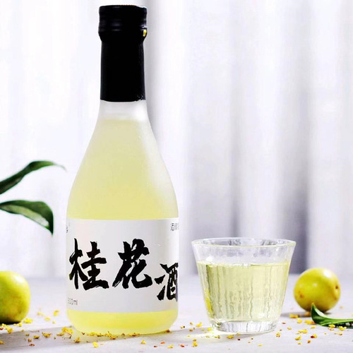 Transparent 300ml fruit wine bottle frosted 350ml green plum wine bottle 500ml wine bottle rice wine bottle glass bottle