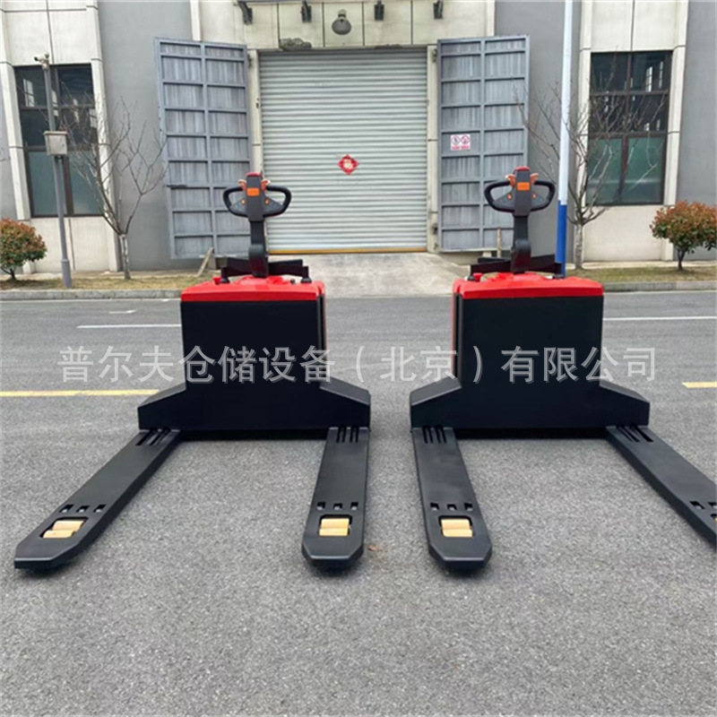 非标电动液压搬运车加宽液压升降搬运地车全自动托盘叉车电瓶