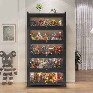 Handmade Display Cabinet Acrylic Transparent Dust-proof Display Stand Lego Blind Box Ornaments Model Storage Cabinet Display Cabinet