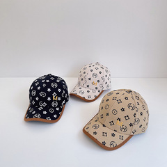 M letter children's baseball cap Benhui new season new fashion children's hat boys and girls versatile baseball cap