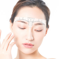 Rolled tattoo embroidery disposable eyebrow measuring ruler sticker eyebrow tattoo eyebrow scale eyebrow ruler eyebrow trimming eyebrow tattoo sticker factory direct sale