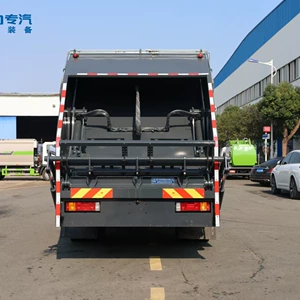 New Energy Pure Electric 10-Cubic-Meter Garbage Collection Vehicle Has Low Cost, Green Environmental Protection and Intelligent Operation