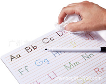 按客戶設計學習塗鴉寫字板四線三格英文字母練習白板手寫板