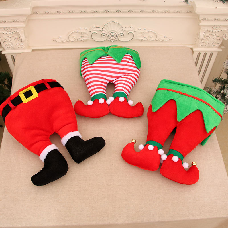 Nuevo sombrero creativo de Navidad sombrero de payaso elfo decoraciones de Navidad regalo de Navidad sombrero de hombre viejo