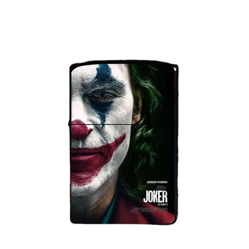 Windproof lighter trendy brand creative fashion anime kerosene lighter ins wind lighter