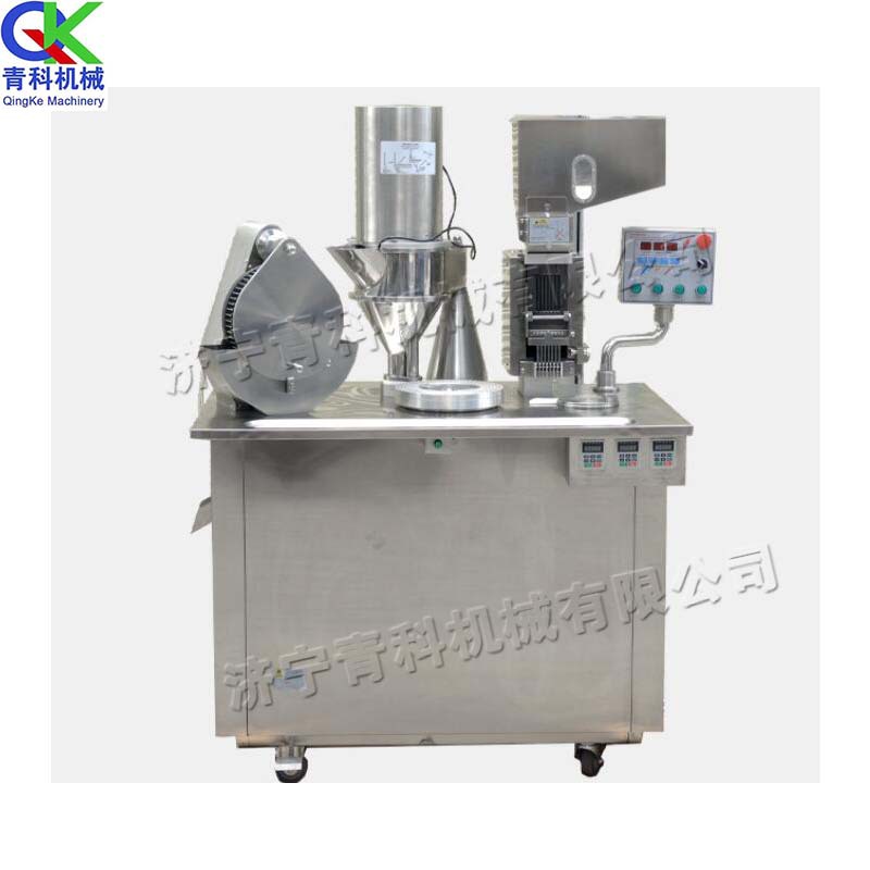 工业半自动胶囊填充机小型药厂胶囊灌装设备医药店胶囊充填机械