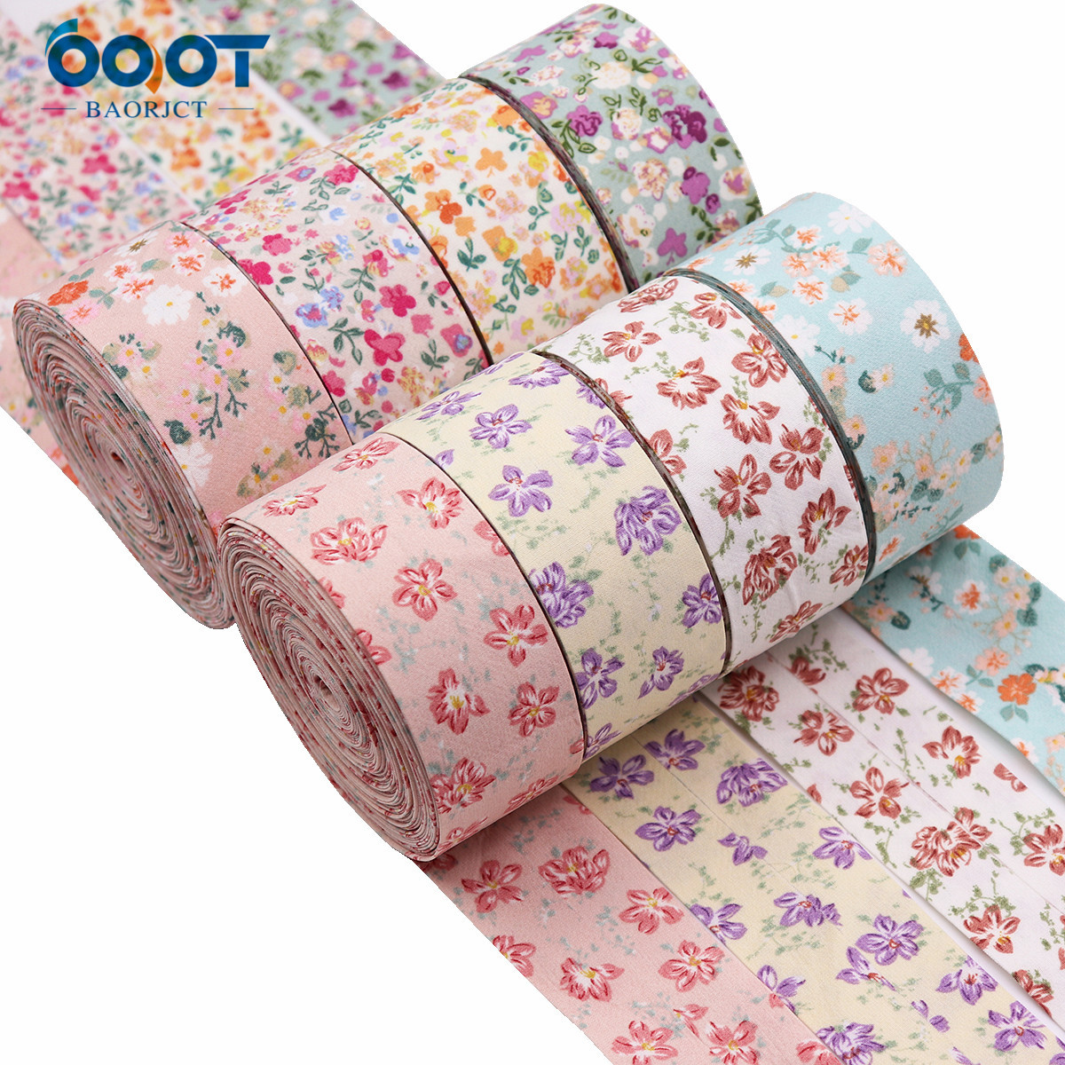 1 Piece 100% Polyester Ribbed Band Ribbon Daily Cute Floral display picture 13