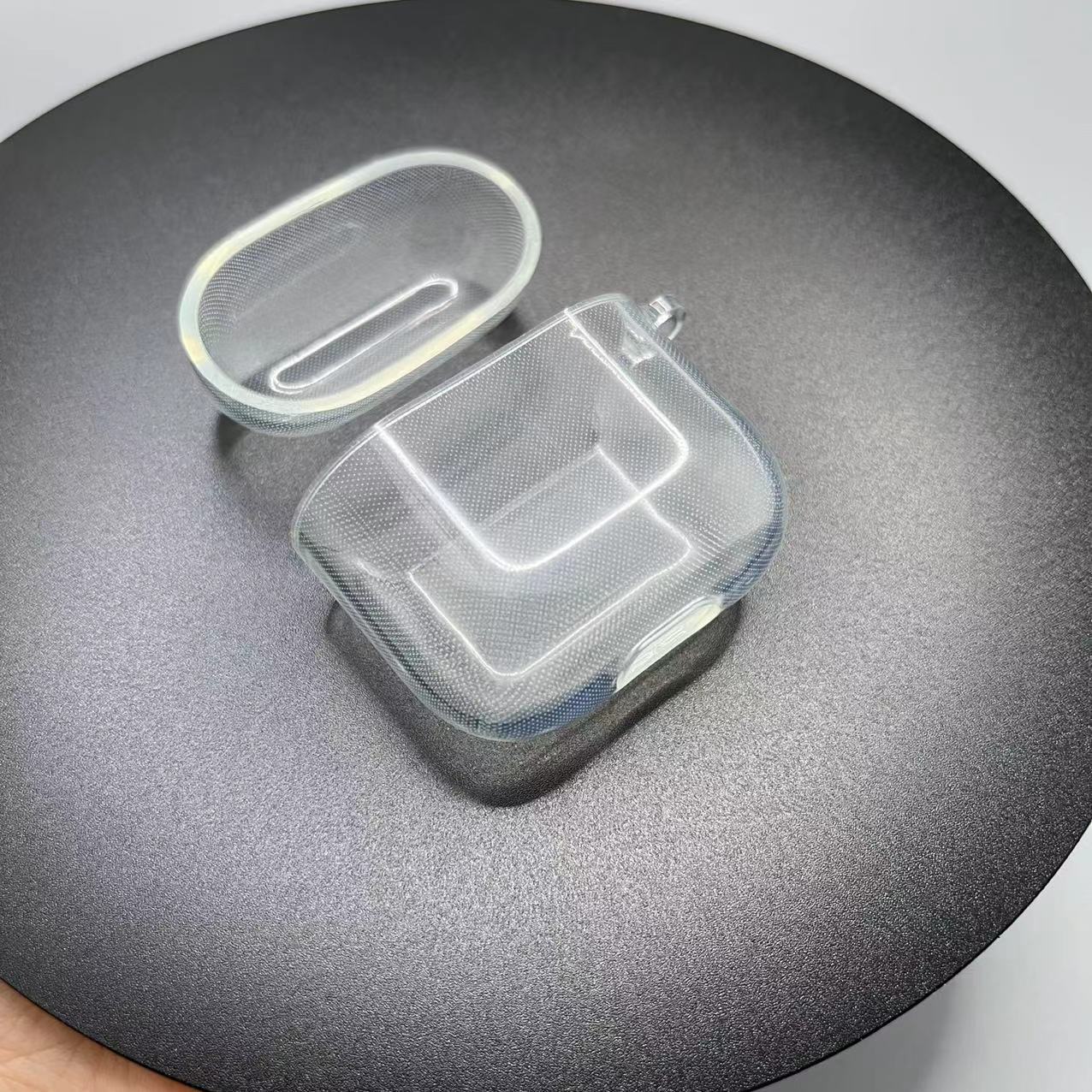 Aplicable a Huaqiang Norte pro Apple 4 Generación airpods funda protectora transparente Bluetooth auricular caso TPU caja de plástico en stock