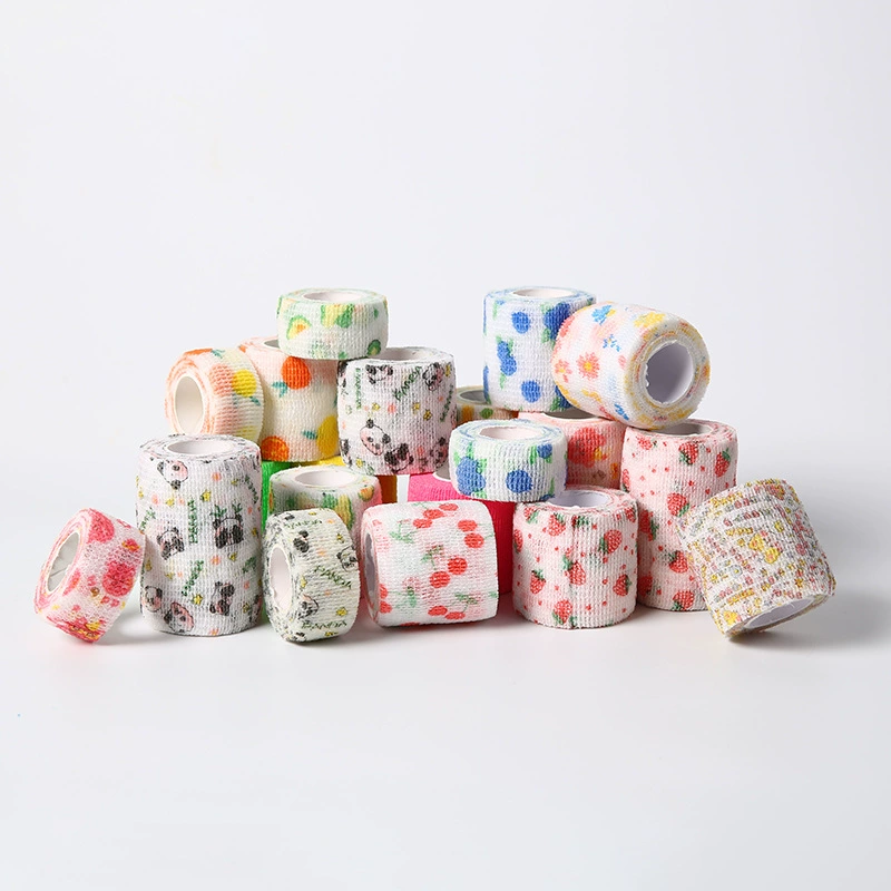 Self-adhesive elastic elastic bandage