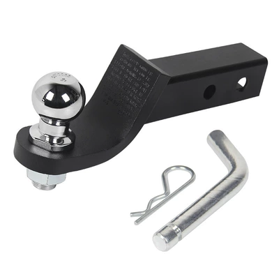 Cross-Border Manufacturer Trailer Arm Towing Hook American-Style Square Mouth Off-Road Vehicle Modification Accessories with Ball Head (Other Car Modifications) - black-arm-latch