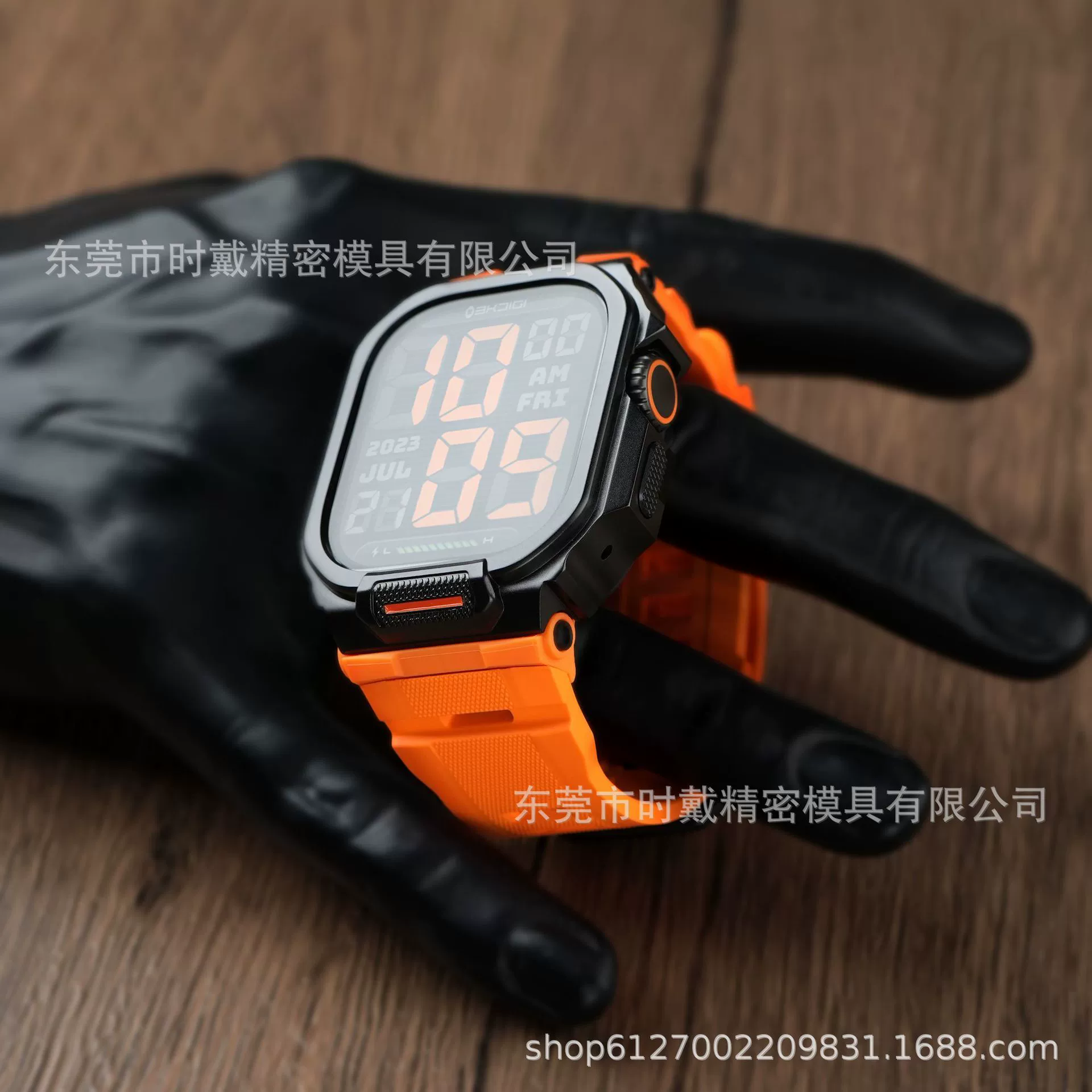 Новая модель подходит для Apple watch Apple Wstch49mm металл интегрированный силиконовый ремешок iwatch11 ремешок