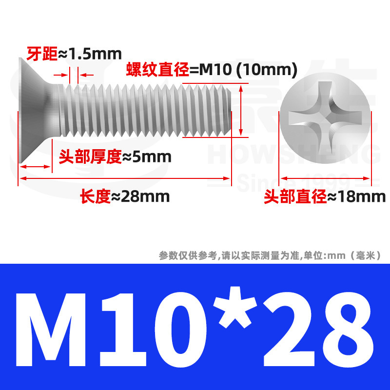 304ステンレスネジのネジの十字溝の平頭のネジのKMの機械の糸の小さいネジのm 2m 3m 4m 5m 6|undefined
