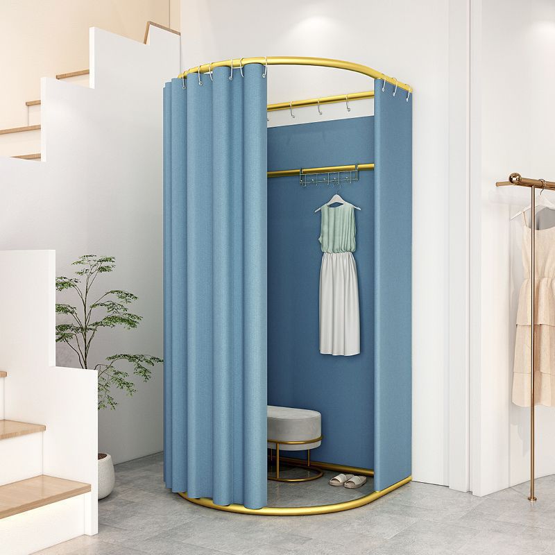 Cortina de vestuario portátil plegable simple para vestuario de vestuario móvil temporal del centro comercial