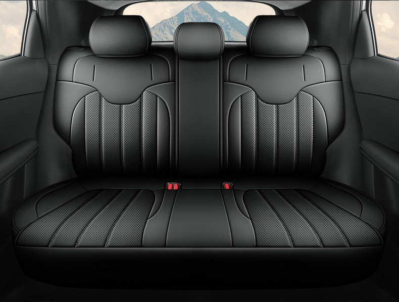 26-Year Changan Qiyuan Q05 Seat Cover, Full Surround, All-Season Universal Seat Cover, Special Breathable Perforated Leather Seat Cushion Cover