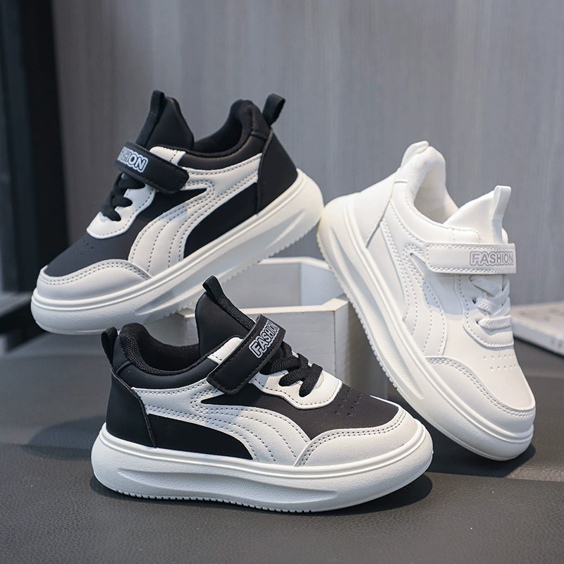 Детские кроссовки Низкие кроссовки для мальчиков Весна и осень Новая детская повседневная обувь, дышащая мягкая подошва, кроссовки для мальчиков