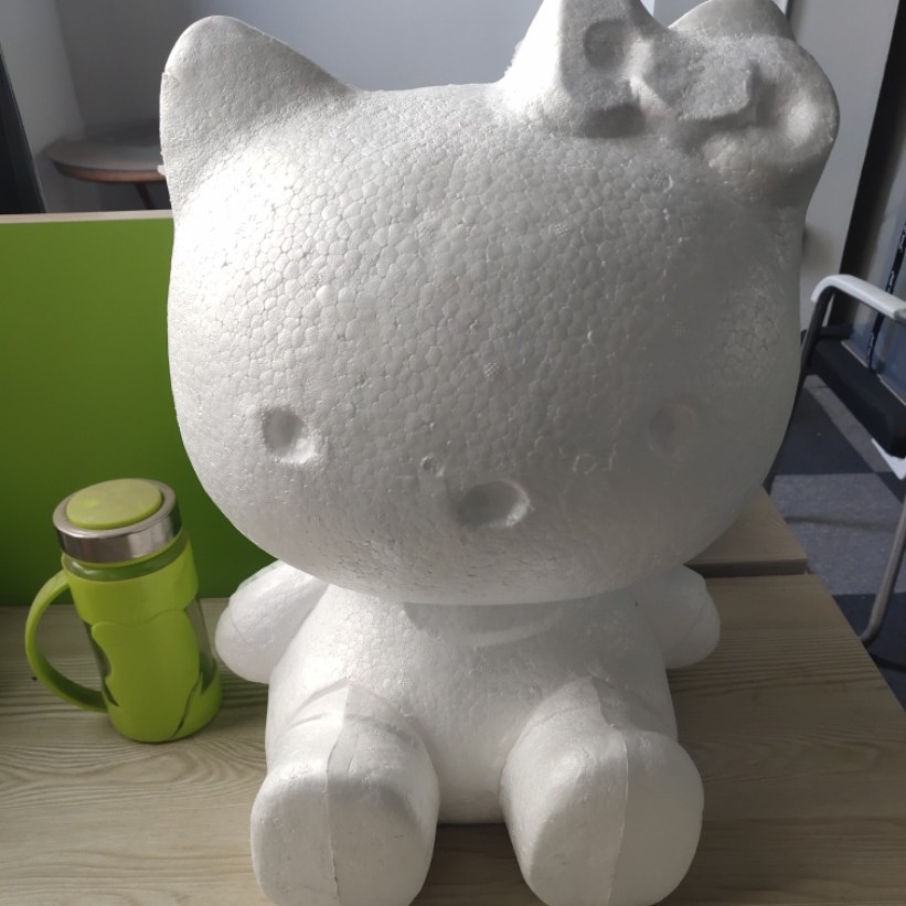 Oso de espuma directo de fábrica blanco DIY material de arreglo floral hecho a mano Día de San Valentín Rosa oso con juguete