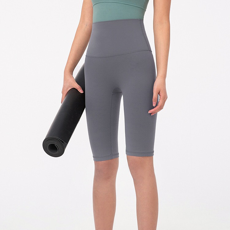 lulu sports shorts women's Nuls fifth pants riding Peach Hip gym running yoga shorts running pants