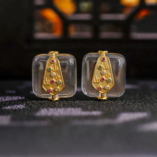 S925�y����僽��Ƕ��ˮ����������ꇷ�����������ֹ�DIY�Ʒ