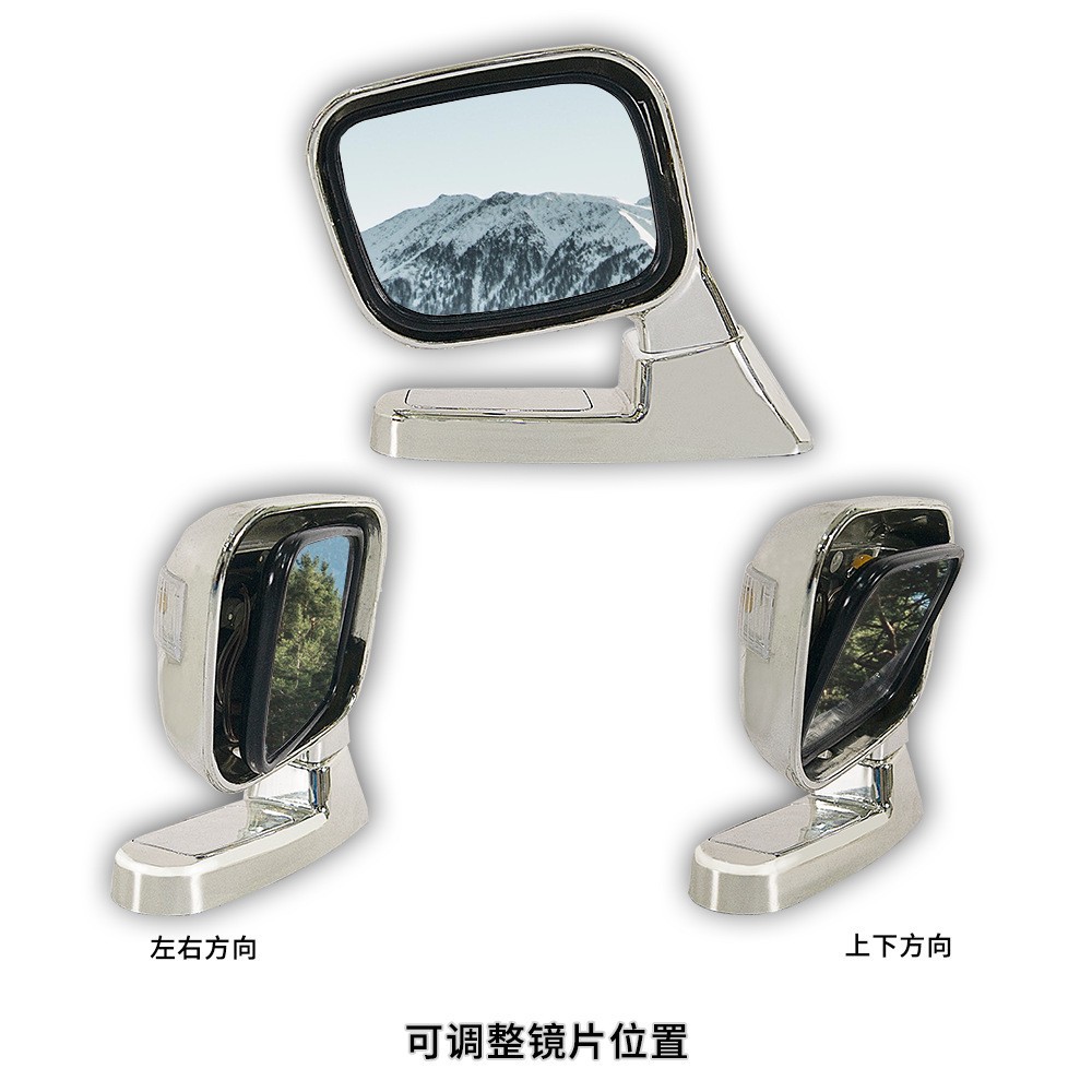 New Multifunctional Car Rearview Mirror, Reversing Blind Spot Auxiliary Mirror, Adjustable Wide-View Car Rearview Mirror