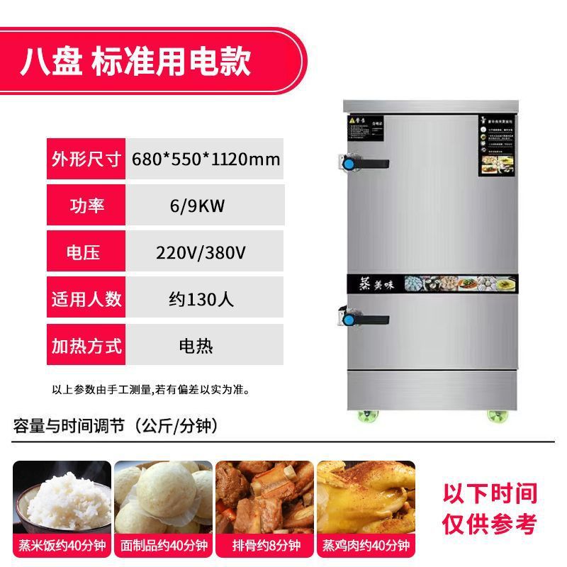 vapor de arroz comercial vapor eléctrico horno de vapor de gas pequeño comedor coche automático vapor de arroz pan al vapor vapor máquina de arroz vapor de arroz image 19