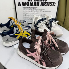 厚底大头阿甘鞋女2025秋季新款轻便不累脚百搭翘头时尚休闲运动鞋