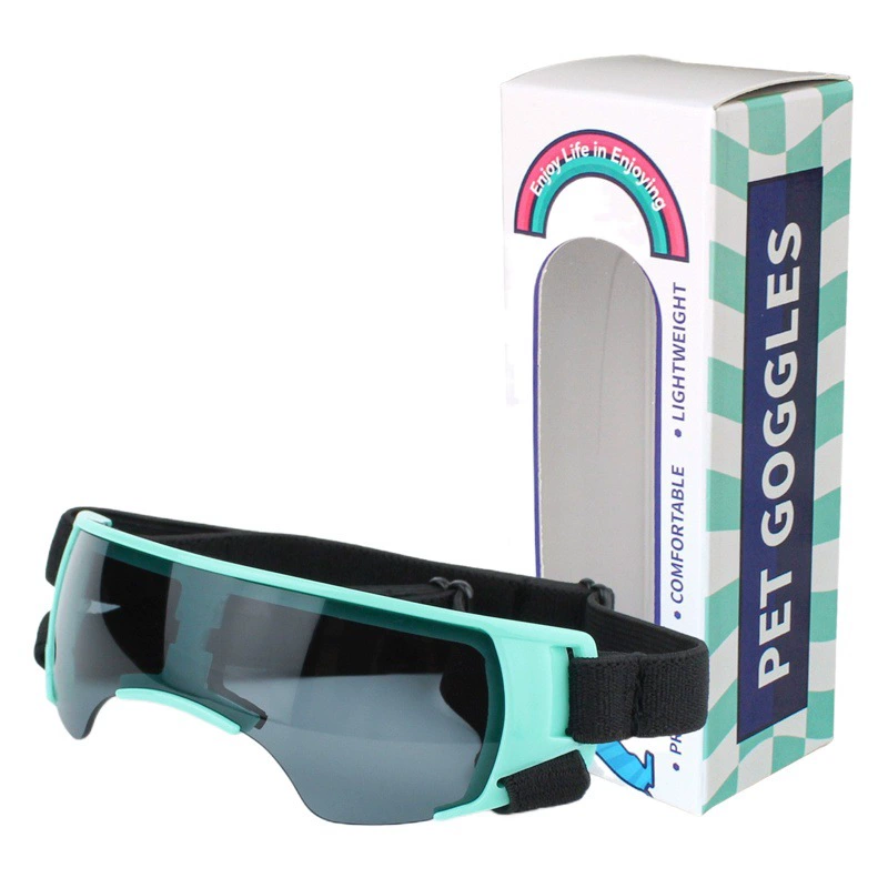 Новый дизайн ПЭТ очки собака солнцезащитные очки УФ-защита очки оптом