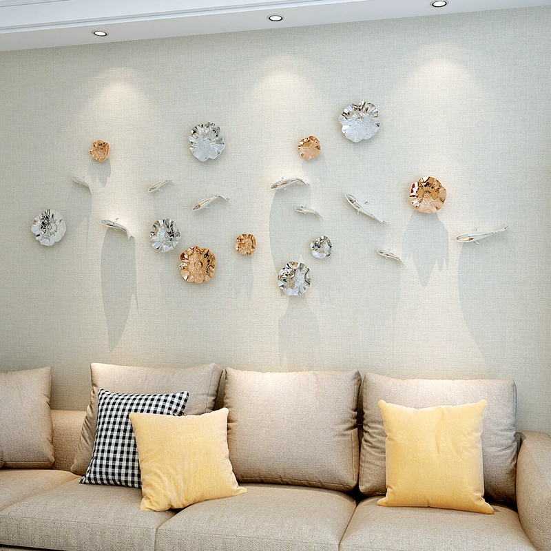 Modern decorations for living room, creative three dimensional pendant, home decor