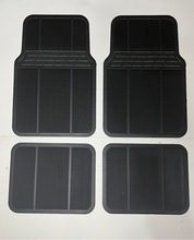 PVC/TPR/TPE防水防滑四季通用汽车脚垫直条四件套防滑耐磨通用型