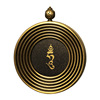 new pattern Two-sided Mani Gaudencio box Guochao literature Retro circular Thangka Box MAK Pendant Pendant
