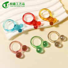 �������߲ʌ�ʯ��ָС�����^�Ҽ����DIY�Ʒ��� �׃��@�������l