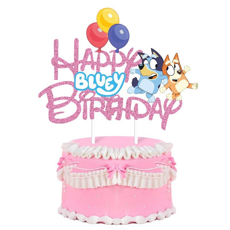 现货史迪奇蛋糕插卡索尼克闪粉HAPPY BIRTHDAY星际宝贝生日插旗插|undefined
