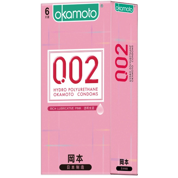 Okamoto 002 transparent and moist [6 packages]
