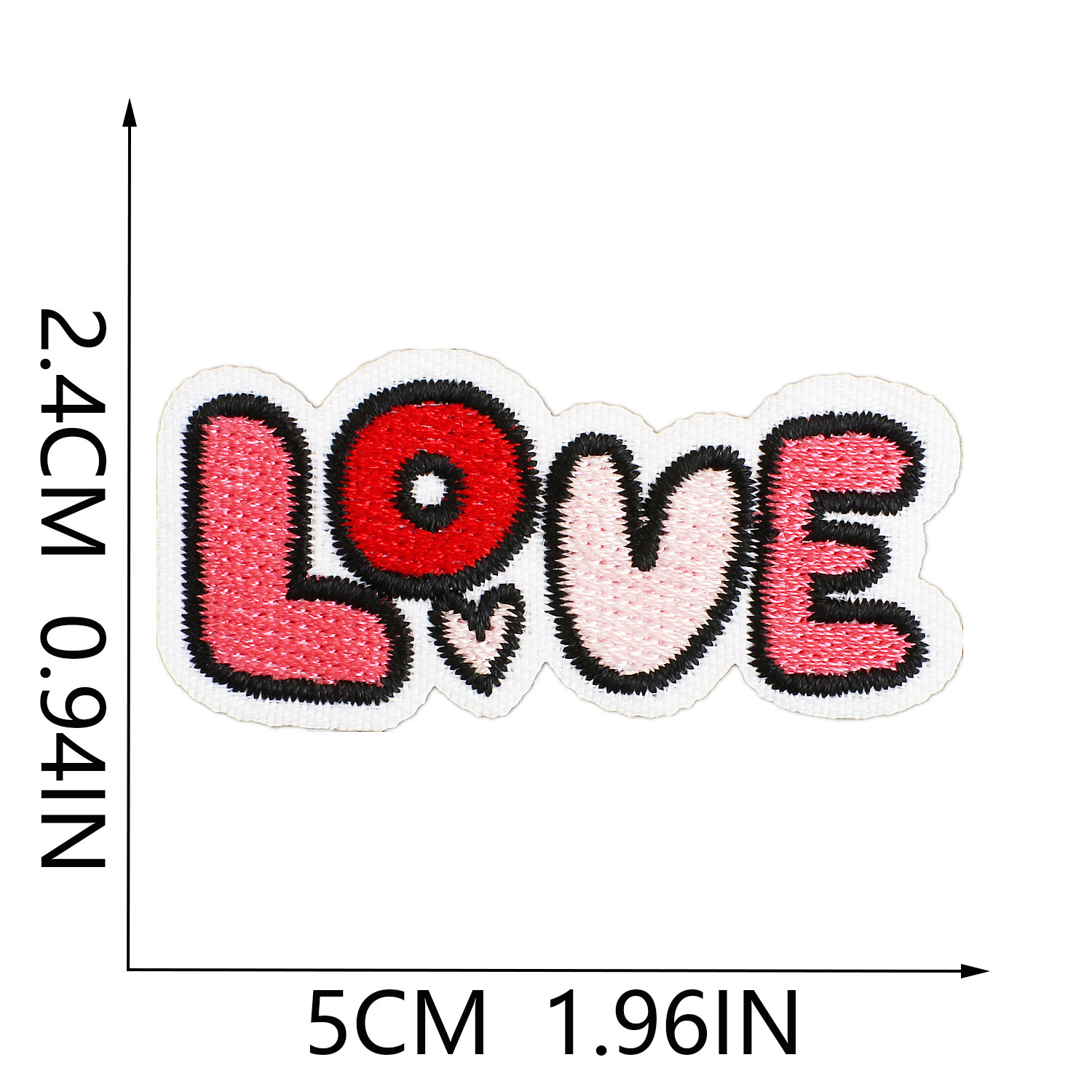 3g Weight Clothing Sticker Patches Classification 1 Piece Quantity Dacron thread Material Valentine'S Day Festival Heart Shape Pattern Casual, Elegant, Lady Style Embroidery Craft 1 Piece Casual Elegant Lady Heart Shape Dacron Thread Clothing Sticker Patches 17