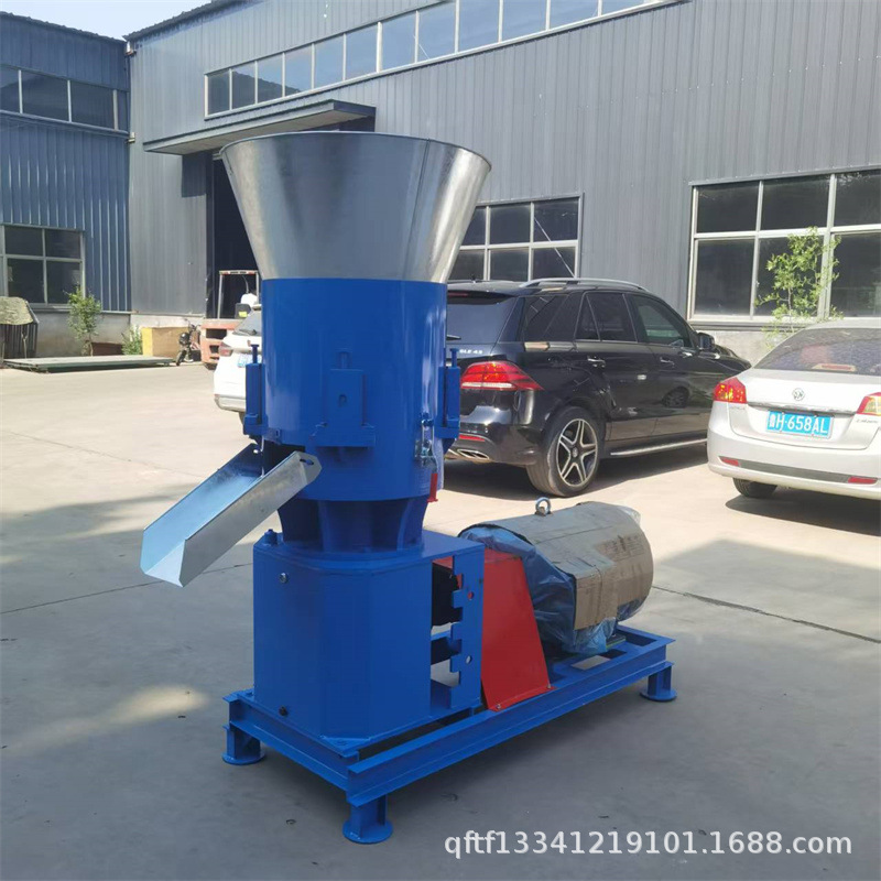 500型养殖饲料颗粒机 秸秆豆粕饲料制粒机  谷物草粉颗粒饲料机