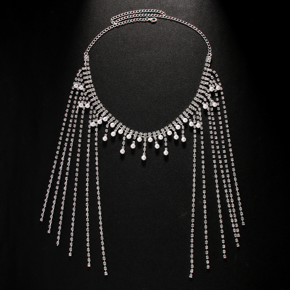 Venta rápida explosiva cadena de capas de fiestas exageradas personalidades gazelles accesorios de banquete para mujeres Headwear