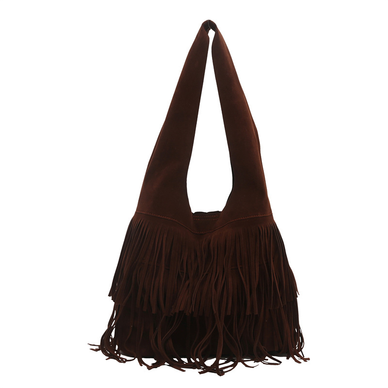 2025 primavera nueva moda texturas retro simple gran capacidad relajada humedad bolso de hombro de mujer