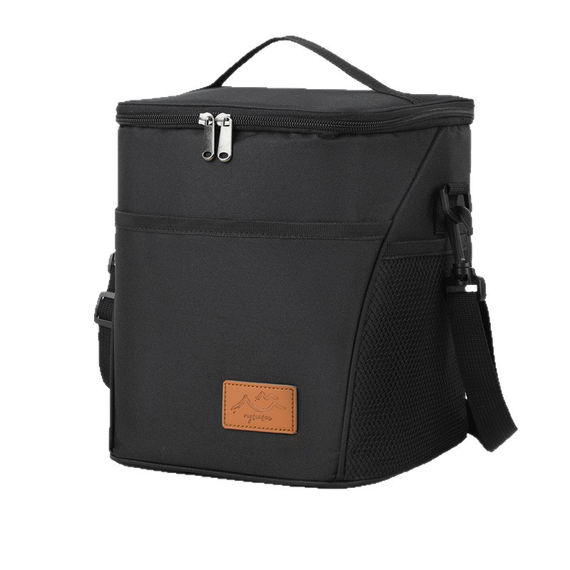 Bolsa de almuerzo portátil de gran capacidad bolsa de aislamiento de tela Oxford transfronteriza bolsa de hielo inclinada bolsa de picnic al aire libre bolsa de preservación