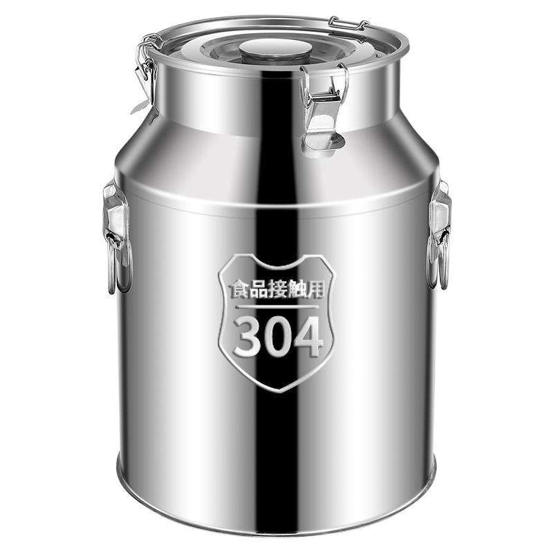 304 ステンレス鋼のオイルとワインの増粘密封されたミルク輸送茶缶食用油とワインの貯蔵|undefined