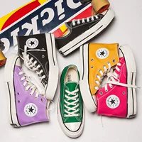 Качественные кроссовки Converse, классическая обувь на высокой подошве, универсальные кеды для мужчин и женщин