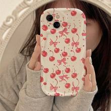 新款樱桃适用iPhone17手机壳16苹果17promax日韩15跨境13/14pro12