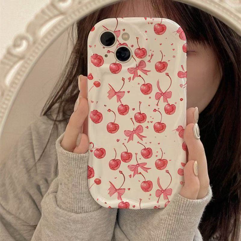 新款樱桃适用iPhone17手机壳16苹果17promax日韩15跨境13/14pro12