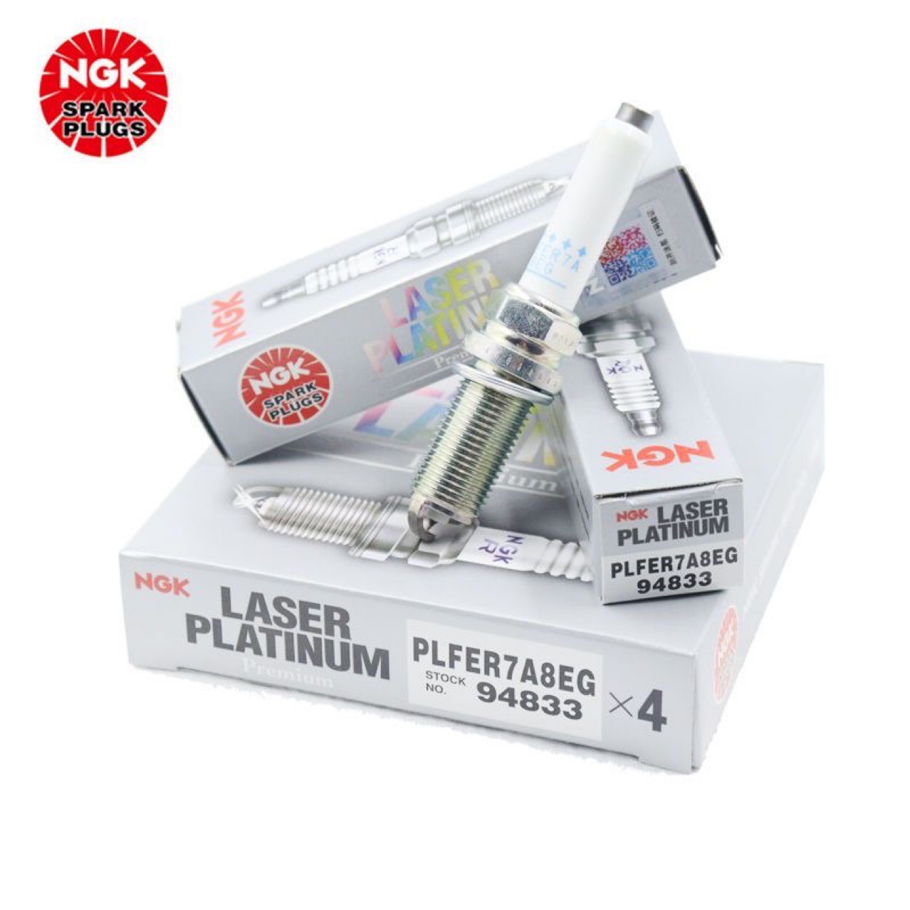 Original NGK double platinum spark plug PLFER7A8EG 94833 is suitable for Audi Tanyue Xuanyi Teana nozzle
