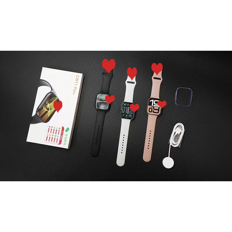 Cw11 Pro+ Smart Watch Heart Rate Blood Pressure Call Health Bluetooth Sports Dual Payment Nfc