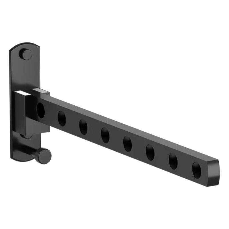 Percha de ropa montada en la pared sin perforar percha de ropa plegable percha de almacenamiento balcón montado en la pared inodoro interior